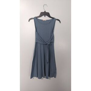 Modcloth dusty blue sleeveless dress size small